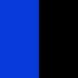 Royal blue and Black football scarf
